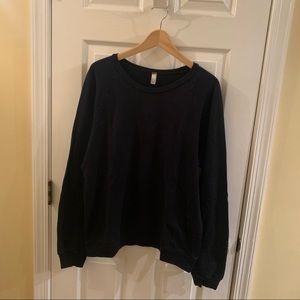 Deadstock American Apparel Black Raglan